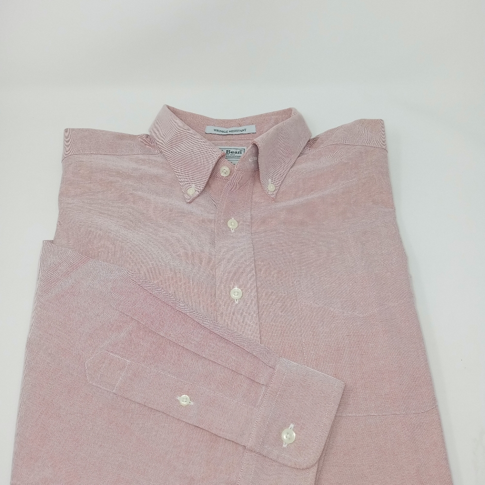 NWOT L.L. Bean 100% Cotton Long Sleeve Dress Shirt